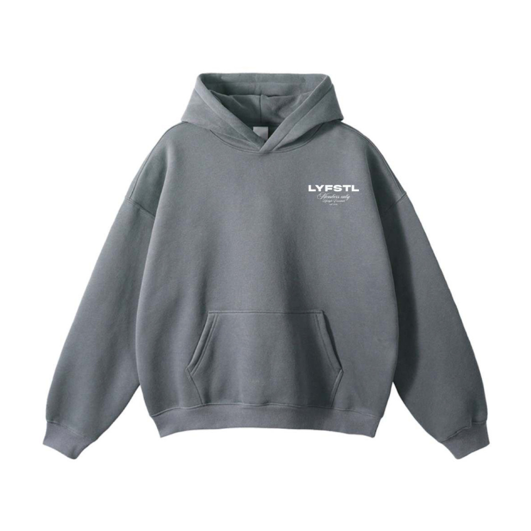 SIGNATURE Charcoal Grey Hoodie