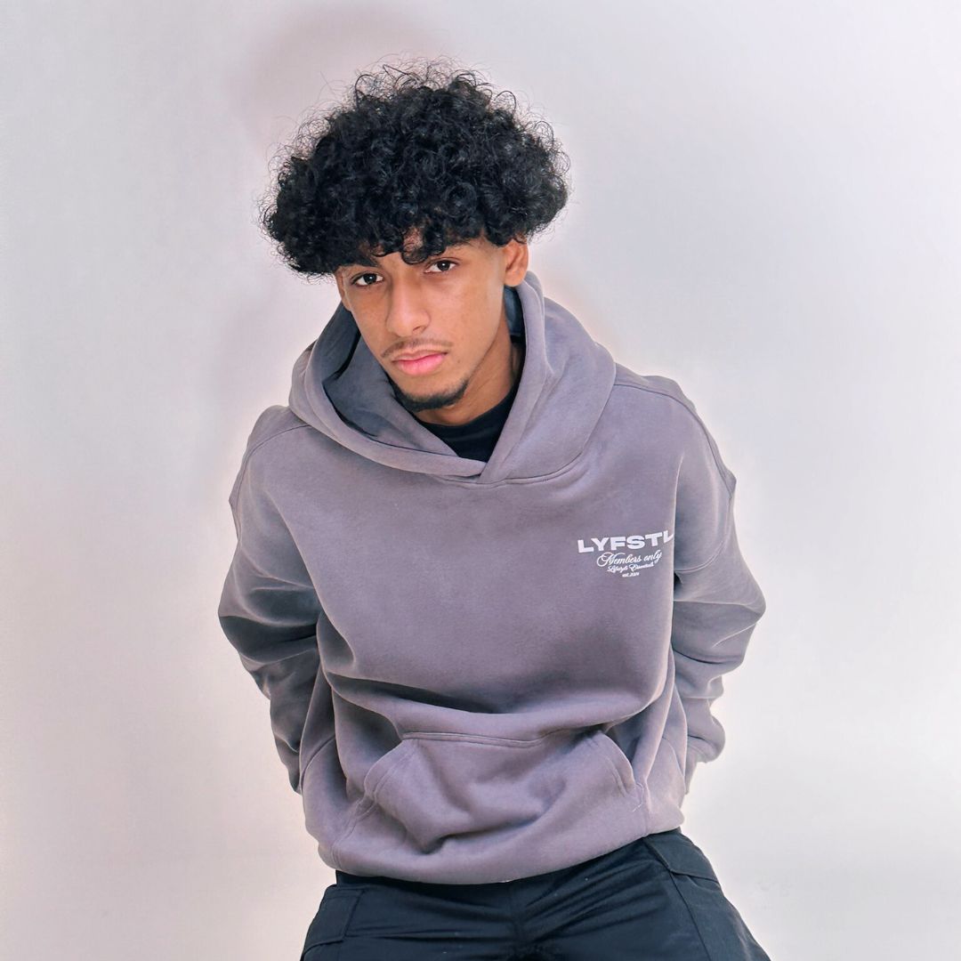 SIGNATURE Charcoal Grey Hoodie