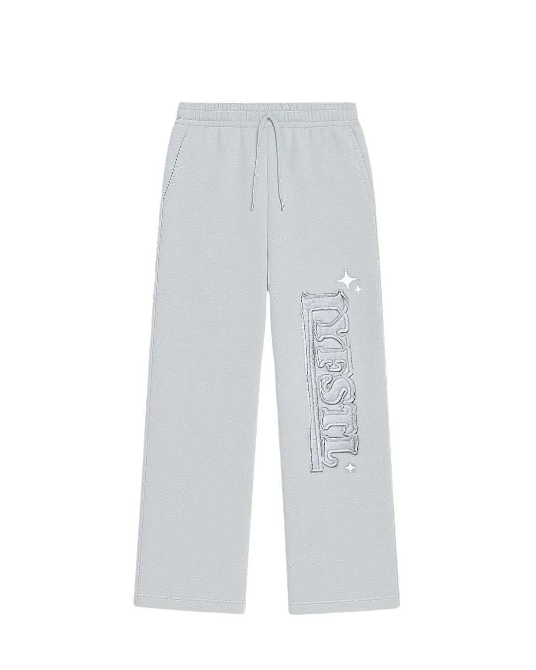 Ash Grey Patchwork Sweats
