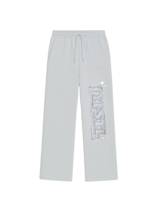 [ASH GREY] Patchwork Sweats
