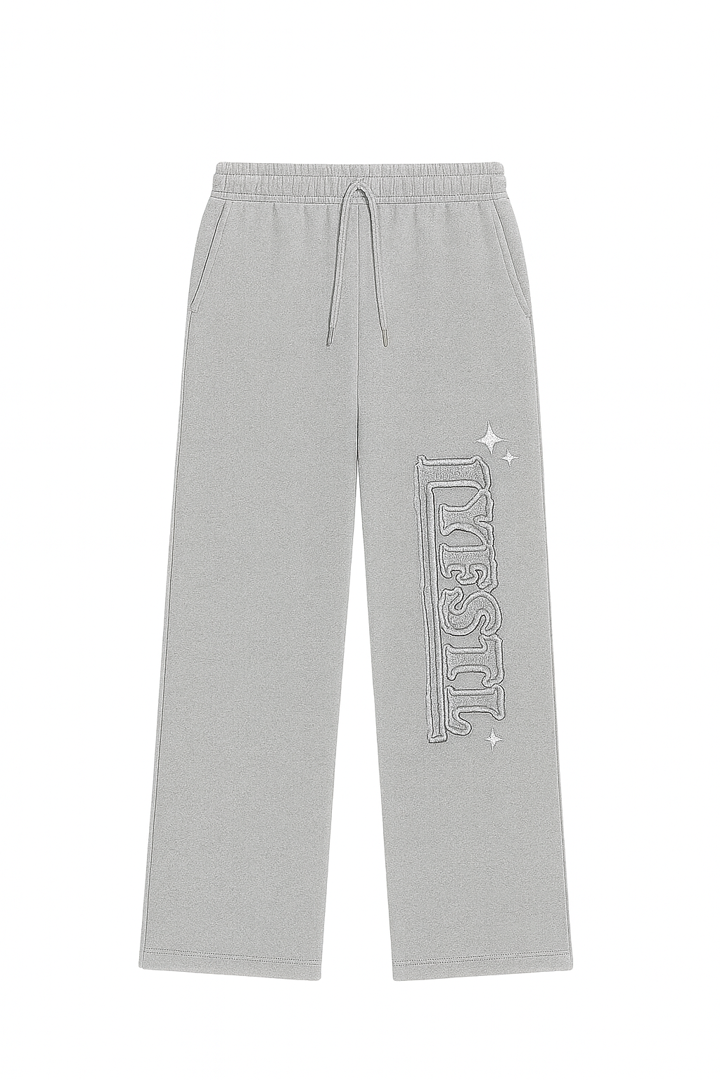 ASH GREY Patchwork Sweats