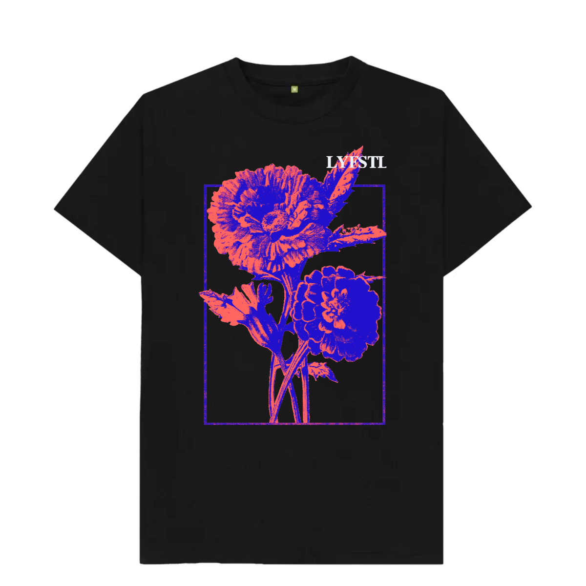 UTOPIA FLORAL Tee Black