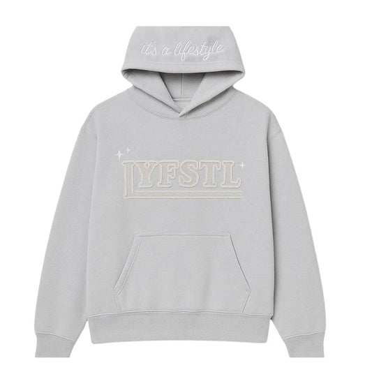 ASH GREY Patchwork Hoodie